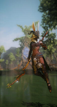 In viera culture it is actually very thoughtful and romantic to wear the skull of your dead lover